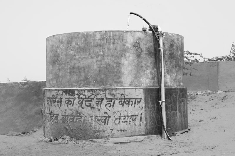 Human Right to Water in India - A rural piped water supply scheme which provides water contaminated with excess fluoride and salinity in Bikaner district, Rajasthan